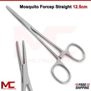 Hemostat Surgical Locking Forceps Mosquito Forcep Straight Clamp Ophthalmic  - Picture 1 of 3