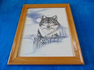 "PRIDE" BY CAMERON BLAGG ART PRINT SOLID OAK FRAME 16X13 - Picture 1 of 6