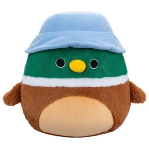 Squishmallows Avery the Mallard Duck Fuzz-A-Mallows 40 cm giocattolo morbido nuovo con etichette - Foto 1 di 1