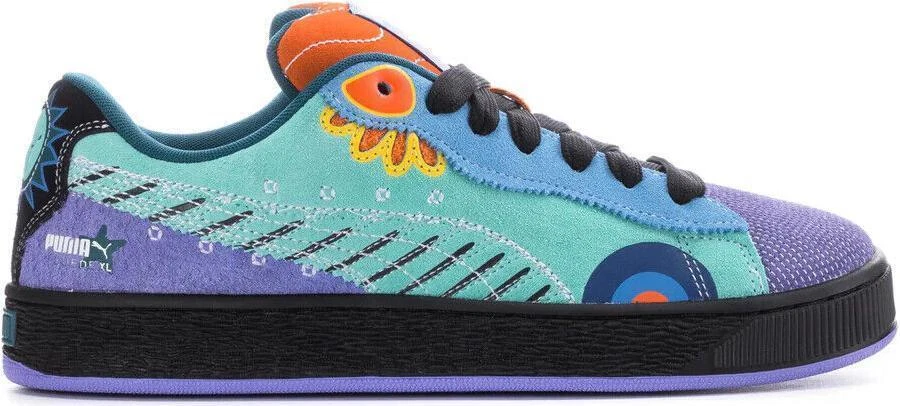 Size 9.5 - Puma Suede XL Dia De Los Muertos Pack - Mint