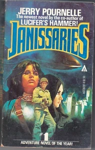 JANISSARIES Jerry Pournelle Science Fiction War Fantasy ACE Books Bermejo Art - Imagen 1 de 2