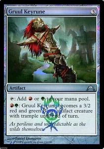 MTG - Gatecrash - Gruul Keyrune - Foil - NM - Picture 1 of 1