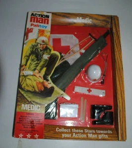 ACTION MAN PALITOY GI JOE VINTAGE " MEDIC -WOODGRAIN BOX " RARO ! - Foto 1 di 5