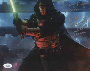 Jeff Bennett Signed 8x10 Star Wars Old Republic Darth Revan Auto JSA COA WITNESS - Picture 1 of 2
