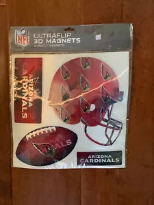 NFL ARIZONA CARDINALS Ultraflip 3D Magnet Set (1 Sheet) - Picture 1 of 1