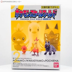 Pokemon Scale World Hoenn TORCHIC COMBUSKEN POOCHYENA Pocket Monster 1/20 Ruby - Picture 1 of 13
