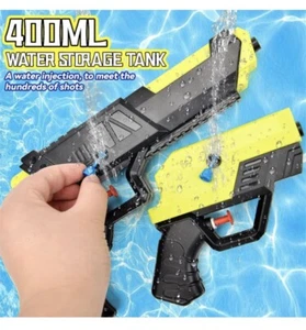 2 in 1 Wasserpistole für Kinder, Spritzpistolen Wasserpistole mit langer Reichweite bis zu 15 Fuß - Bild 1 von 9