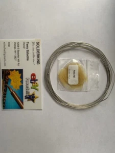 Kester Pb Free Wire Solder 5% SB .025 - 50 Inch's Electronics / Free Flux packet - Picture 1 of 7