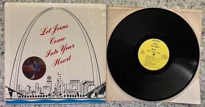 James "Jimmie" Jones – Let Jesus Come Into Your Heart ; 1980 LP SHRINK VG++ - Image 1 of 3