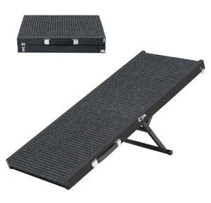 MAHANCRIS Portable Dog Ramp 32''x12" w/Non-Slip Rug Surface Open Box New - Picture 1 of 6