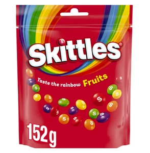 SKITTLES Original FRUITS Sweets Candy Bag 152g 5.36 oz - Picture 1 of 4