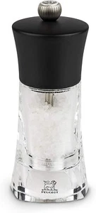 Peugeot Oléron Salt-Mills-Grinders, 14cm-5 ½in, Matte Black - Picture 1 of 2