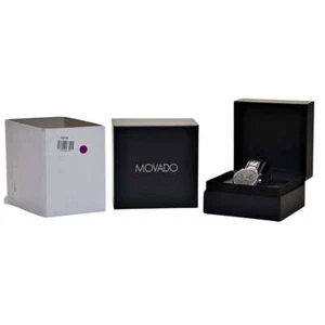 Movado Men's Heritage Series Circa Quartz Watch - Black - Bild 1 von 7