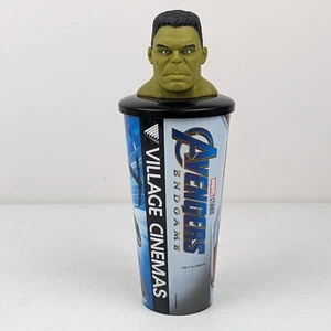 Marvel Avengers Endgame 2019 Hulk Village Cinemas Plastic Promo Cup - Picture 1 of 5