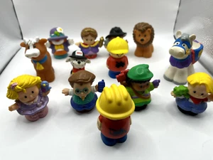 13 figuras de bombero Fisher Price Little People animales gente princesa Robin Hood - Imagen 1 de 7