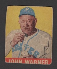 1948 Leaf BB #70 Honus Wagner/Pirates Trimmed