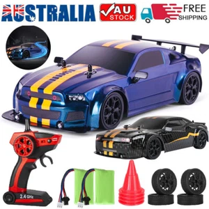 Kids Remote Control Car High Speed RC Drift Car 1:14 4WD Vehicle Racing Toy Gift - Picture 1 of 15