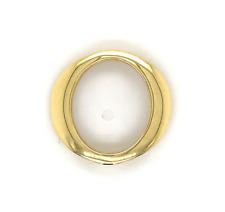 John Atencio 18k Yellow Gold Round Circle Shape Pendant