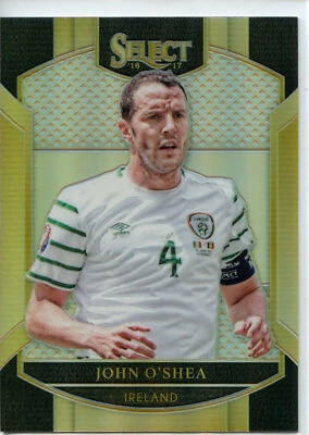 2016-17 Panini Select Terrace HOLO SILVER Prizm #57 John O'Shea - Ireland - Image 1 of 2