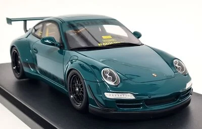 GTSpirit 1/18 Porsche 911 991 RWB Syunkashuto Green 2023 Resin Scale Model Car - Photo 1/4