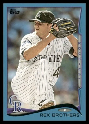 2014 Topps Blue #282 Rex Brothers - Image 1 of 2