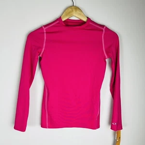 NWT Champion Youth Girls Size L Long Sleeve Shirt Pink Crew Neck Duo Dry Sport - Picture 1 of 6