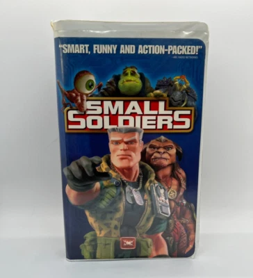 Vintage Small Soldiers Clamshell Case VHS Video Movie - Image 1 of 4