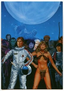 Ron Millers Firebrands - Heroines Of Science Fiction & Fantasy - 1994 Promo Card