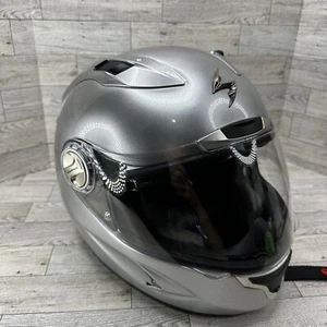 Scorpion EXO 1100 Motorcycle Helmet Dot EXO-1100 XL Silver - Picture 1 of 16