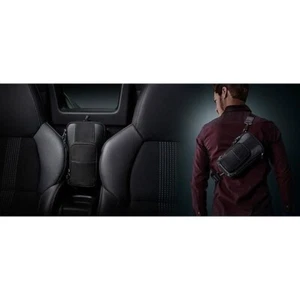JDM OEM Honda S660 JW5 Sports leather Seat Center Bag Black Genuine 2017- JAPAN - Picture 1 of 10
