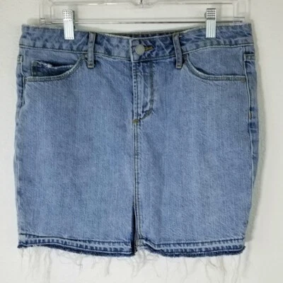 Falda vaquera desgastada Articles of Society colegial, preppy, clásica, talla 27 Foto 1 de 4