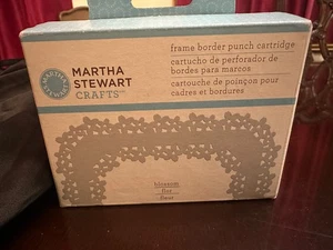 MARTHA STEWART Blossom FRAME BORDER PUNCH CARTRIDGE NEW - Picture 1 of 4
