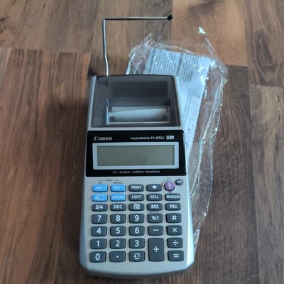 Vintage Canon Palm Printer P1-DTSC 12 Digits Printer Calculator Fully Functional - Image 1 of 4