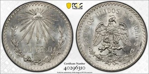 1938-M Mexico Peso PCGS MS66 - Bild 1 von 1