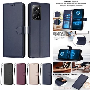 Leather Wallet Case Flip Stand Phone Cover for Xiaomi 15T Pro 14T Poco X3 M3 Pro - Picture 1 of 16