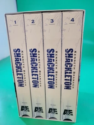 Shackleton VHS VCR Video Tape Kenneth Branagh 4 Tape Set Foto 1 de 4