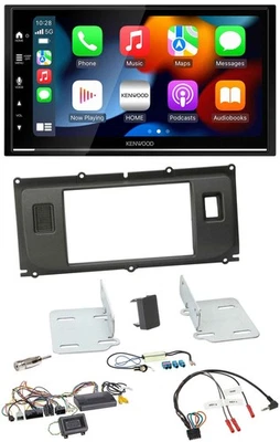 Kenwood DAB USB Bluetooth 2DIN Lenkrad Autoradio für Land Rover Evoque Blindstop - Bild 1 von 4