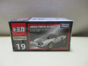 Takara Tomy Tomica Premium No.19 1/58 Lancia Stratos HF Rally #1 - Picture 1 of 2