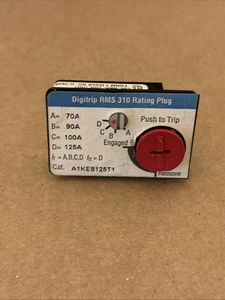 EATON, A1KES125T1, 125A RATING PLUG FOR K FRAME, NEW NO BOX! - Picture 1 of 1