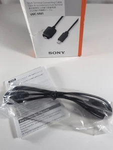 Nuevo cable multiterminal SONY VMC-MM1 para receptor FA-WRR1/Seleccionar cámaras digitales - Imagen 1 de 4