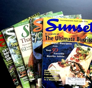 SUNSET MAGAZINE MIXED SET OF 5 - Foto 1 di 24