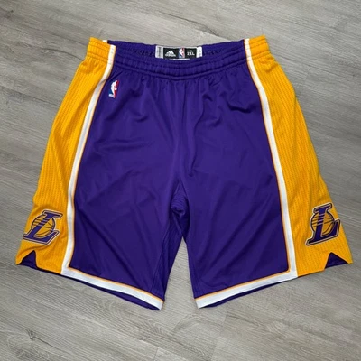 Pantalones Cortos Adidas Edición Equipo Los Angeles Lakers 2XL +2 Rev30 Camiseta Auténtica Pro Foto 1 de 4