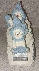 Vintage 1999 Snow Buddies Collectors Limited Release Hill Thrill Schneemann Figur - Bild 1 von 6