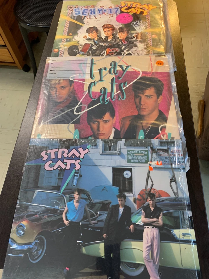 Stray Cats  Lot 3  Built For Speed 1982 Vinyl LP Foto 1 de 1