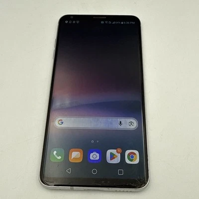 LG V30 - 64 GB - Silver (T-Mobile LOCKED) **READ** w/ Otter Box - Image 1 of 4