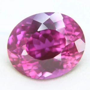 Anello pietra regalo taglio ovale pietra preziosa sfusa viola granato naturale Mozambico 16,95 ct - Foto 1 di 4