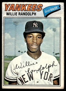 1977 O-Pee-Chee OPC Baseball Willie Randolph Vintage New York Yankees #110 - Picture 1 of 2