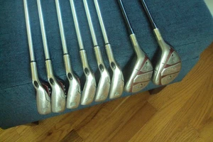 Callaway Diablo Edge irons/hybrids 3-PW uniflex steel/reg graphite -1/2" - Picture 1 of 7