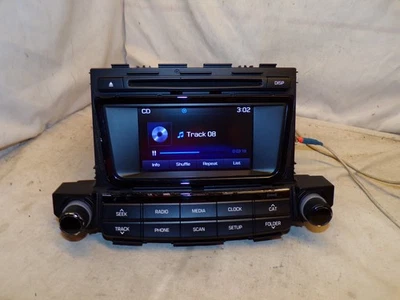 16 17 18 Hyundai Tucson XM Radio Cd Player 96180-D31004X UTA12 - Image 1 of 4