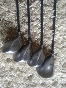 Turbo Power Golf Woods 3 Wood 5 Wood 7 Wood And A 11 Degree Wood - Picture 1 of 7